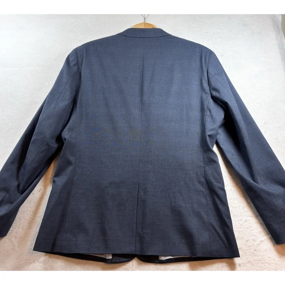 Banana Republic Blazer Mens 44R slim fit Sport Coat Casual Jacket Suit Glen NWOT
